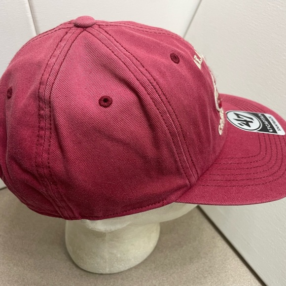 Alabama Crimson Tide Snapback Hat Cap 47 Brand Captain Distressed Vintage Style - Picture 5 of 9